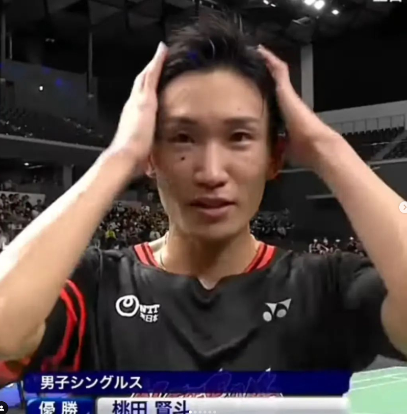中国羽毛球队轻取印尼羽毛球队，桃田贤斗高光表现